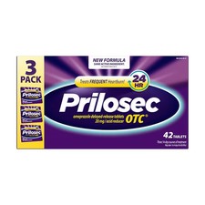 Prilosec OTC 20mg Omeprazole Acid Reducer 42 Tablets NEW Formula EXP: 08/2027