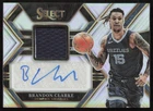 Brandon Clarke 2022-23 Panini Select Patch Auto /199 #AM-BCK Grizzlies
