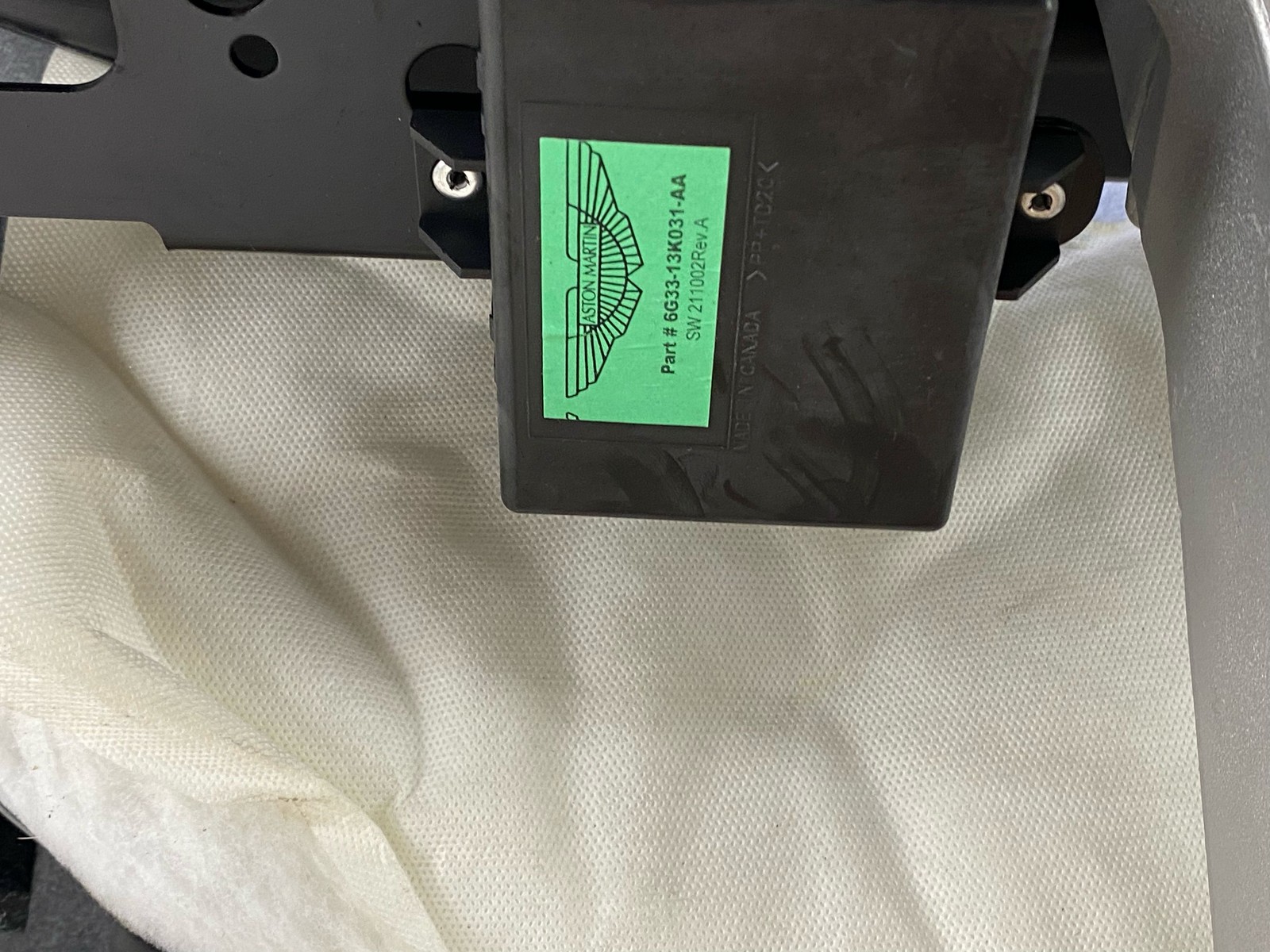 2009 Aston Martin Vantage Dashboard Instrument Panel W/ Upper Air Srs Bag