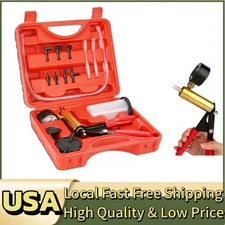 Hand-Held DIY Vacuum and Pressure Pump Tester Set Brake Bleeder Set For Car Part