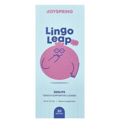 Lingo Leap , 1 fl oz (30 ml) With Zeolite - Brand New Factory Sealed
