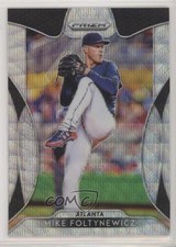 2019 Panini Prizm Tier II Blue Wave Prizm 58/60 Mike Foltynewicz #186 fm0