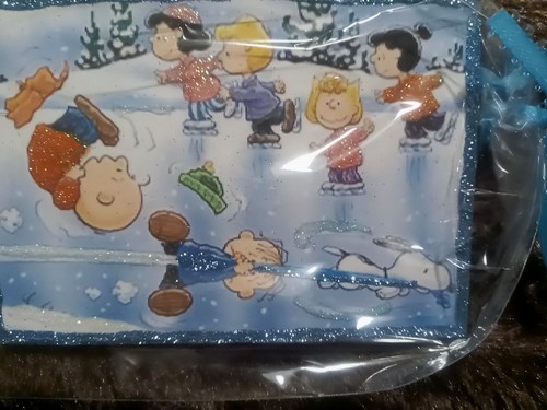 Homemade Wood Ornament ICE SKATING 5" X 3 3/4" - Picture 3 of 4