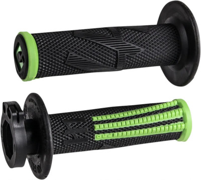 ODI EMIG2 PRO Lock On V2 Griff Schwarz Grün Für Motion Pro Gasdrehgriff Vortex