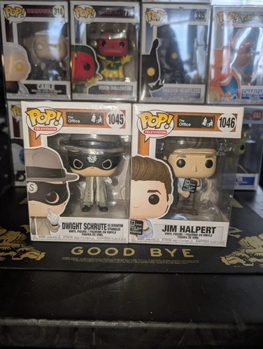 Funko Pop! Vinyl: The Office - Dwight Schrute (As Scranton Strangler) + Jim Lot