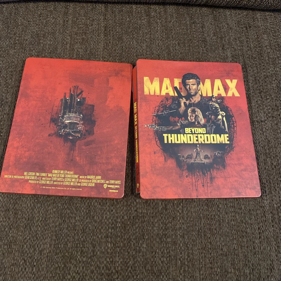 Mad Max: Beyond Thunderdome (4K Blu-ray, 2021, SteelBook) No Digital Code - Image 2 of 4