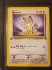 Meowth 56/64 - Jungle 1st Edition Common Pokemon TCG NM Pokemon Card