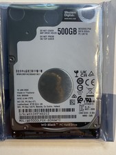 WD Black WD5000LPSX 500GB 7200RPM SATA 6Gb/s 2.5" Hard Drive HDD - (New 0 Hours)