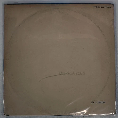 BEATLES WHITE ALBUM APPLE EAS77001 Japan VINYL 2LP