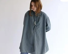 Rare Rawson Teal Artist Tunic Large Vintage Rudy Jude