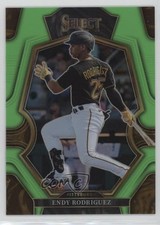 2023 Panini Select Premier Level Neon Green Prizm 47/75 Endy Rodriguez #136 08jk