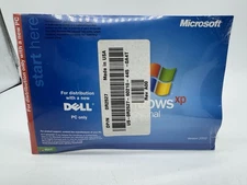 SEALED New Microsoft Windows XP Professional Reinstallation CD V 2002 Dell SP 1A