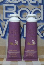 Sale BATH BODY WORKS Very Violet Hand Cream X2 New 27/B508