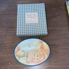 Marjolein Bastin Welcome Sign Wood Seasons Interchangeable Vintage New in Box