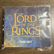 The Lord of the Rings Pin Set of 3 Flags Sword LOTR Loot Crate Exclusive NEW