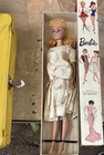 Mattel Barbie Vintage 1960s Fashion Doll Blonde Hair Blue Eyes Original Box