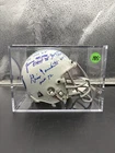 Raymond Berry, Lenny Moore, Marchetti Donovan Signed Colts Mini Helmet-JSA