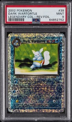 2002 POKEMON LEGENDARY COLLECTION #39 DARK WARTORTLE-REVERSE FOIL