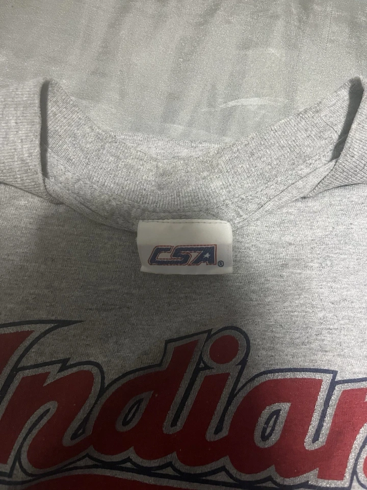 Manga Larga Indios MLB De Colección Talla XL Foto 2 de 3