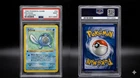 Pokémon TCG Poliwag Base Set Shadowless #059/102 English 1st Ed PSA 9 (1999)