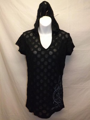 NEW Cape Cod Massachusetts Womens Size M Medium Black Hoodie Shirt