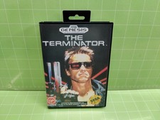 The Terminator (Sega Genesis) CIB w/Reg Card And Hand Tab-Authentic-TESTED-