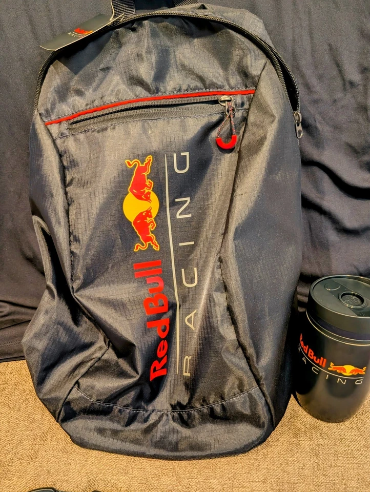Red Bull Racing Swag - Backpack, Tshirt, Cup, Keychain and Lanyard - Image 2 of 4