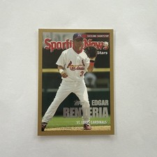 2005 Topps Gold #721 Edgar Renteria #’d/2005