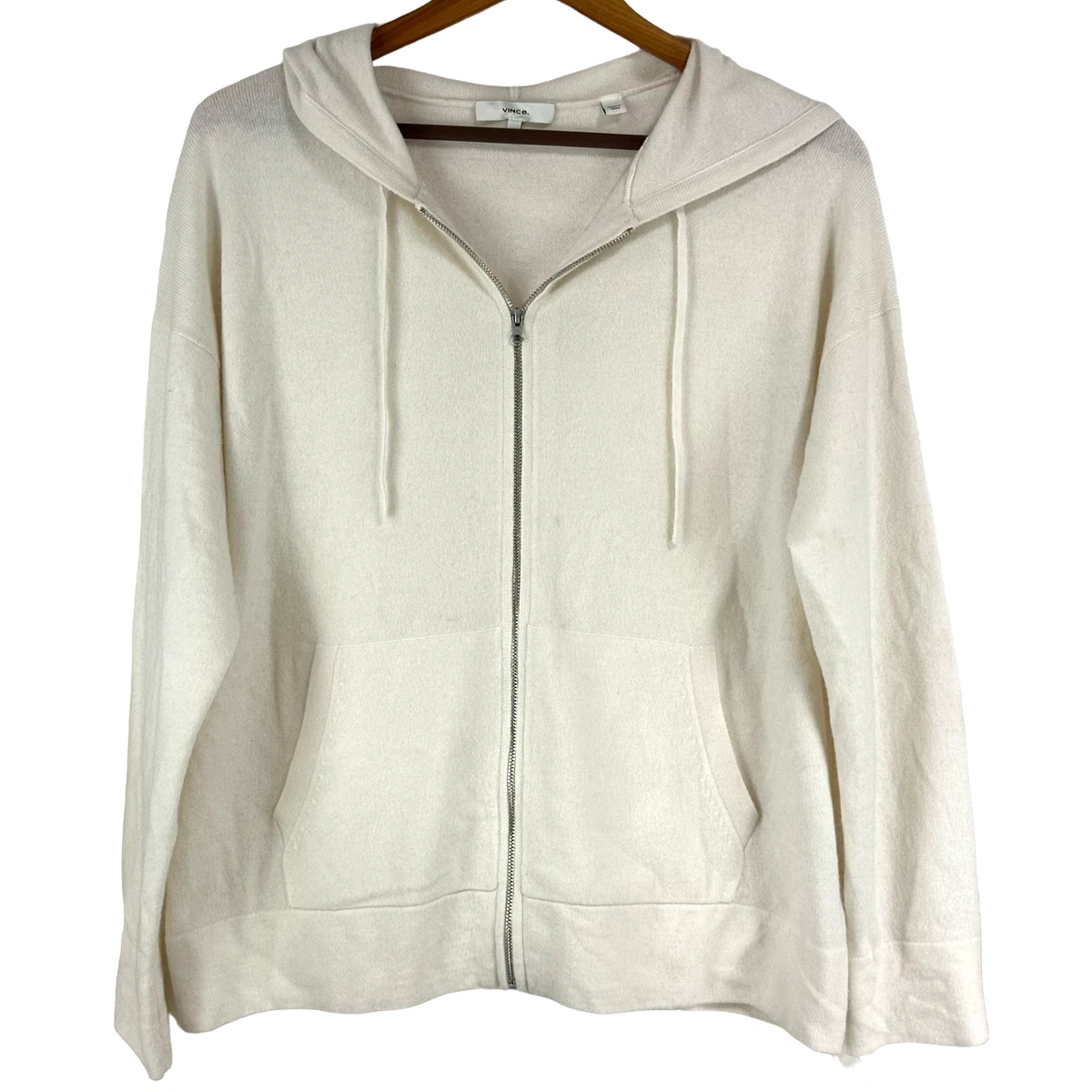 Vince cashmere hoodie womens sale