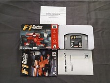 F1 Racing Formula 1 Nintendo 64 N64 Complete In Box CIB With Reg Card NTSC