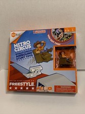 NEW Hexbug Nitro Circus Freestyle Airbound Stunt Toy Including 10 Gallon Ted