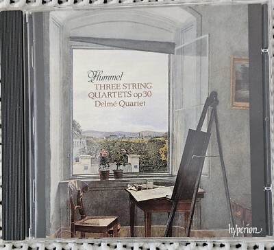 Hummel: Three String Quartets (Hyperion CDA66568) Delme Quartet