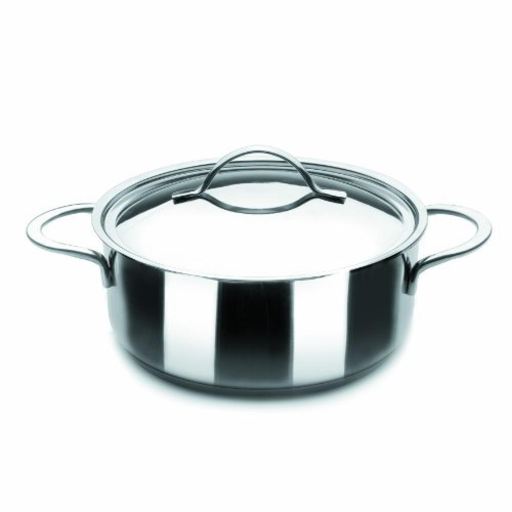 (TG. 28 x 28 x 7 cm) IBILI, Pentola con Coperchio, 28 cm - NUOVO