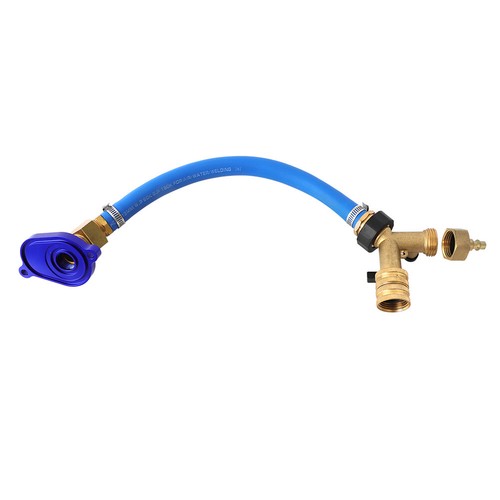 Kit de descarga de enfriador de aceite para 03-10 Ford 6,0 L VT365 VT275 con adaptador de anodizado de aluminio - Imagen 7 de 10