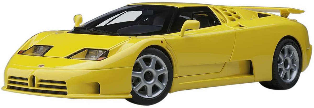 AUTOart 1/18 BUGATTI EB110 SS Yellow Car 70918 From Japan