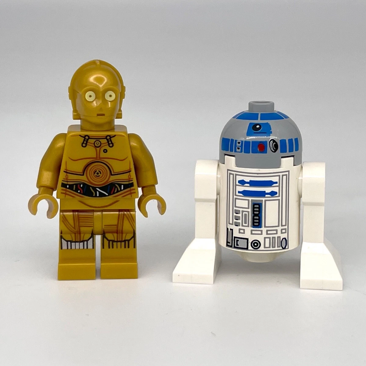 LEGO Star Wars Minifigure C-3PO & R2-D2 Droids Lot sw0700 sw0217 | eBay