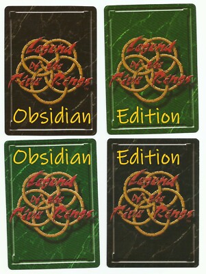 Uncommons OE Obsidian Edition L5R CCG Legend of the Five Rings Clan Wars