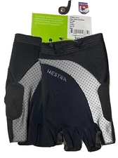 hestra apex reflective short 5 finger gloves black size Size 10