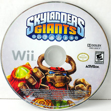 Skylanders: Giants (Nintendo Wii, 2012) GAME DISC ONLY