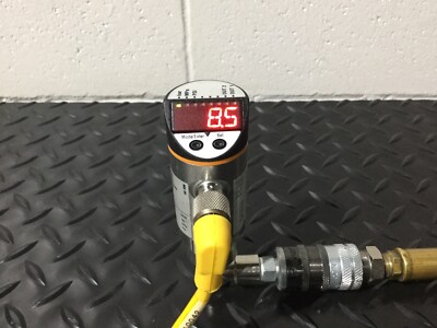 IFM ELECTRONIC PN5004 PRESSURE SENSOR LED DISPLAY 18-36VDC 1087 PSI 