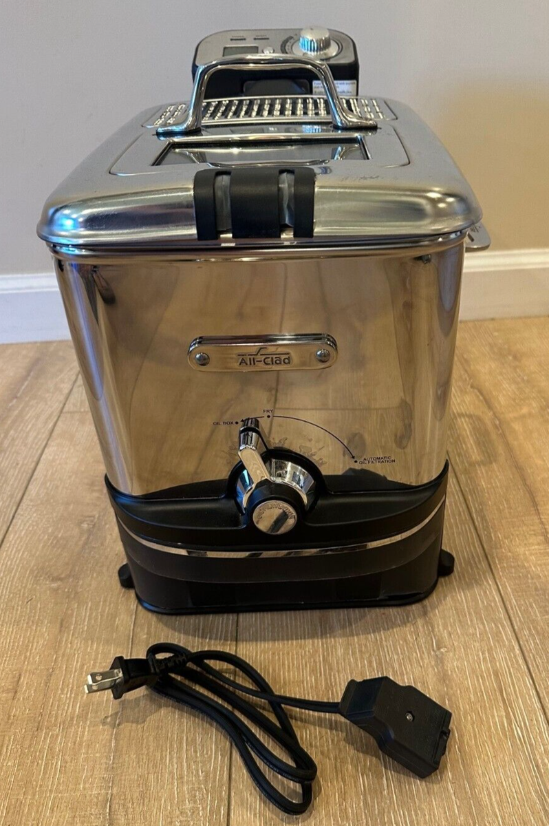 Deep Fryer With Basket All-Clad Electric Deep Fryer