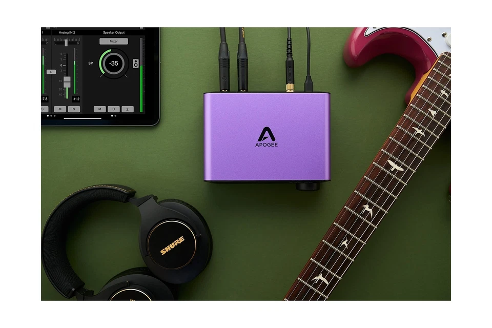 Apogee Boom USB Audio Interface For Musicians, Podcasters, and Streamers- Fea... - Image 3 of 4