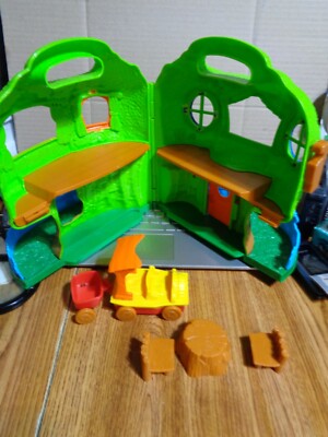 VINTAGE TOY  PLAYSET MY TAKE ALONG TREEHOUSE 2002 REDBOX