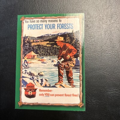 Jb3b 1996 Smokey Bear Collector #25 Protect Your Forests You Have So Many