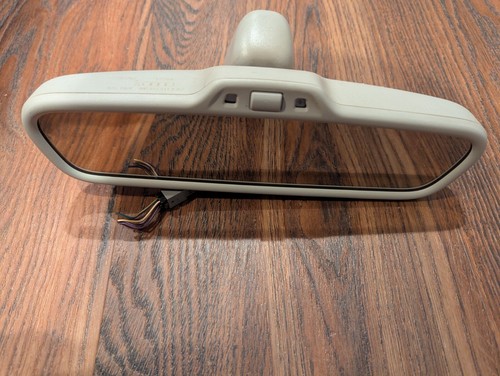 2006-2010 Audi A3 A4 A6 Quattro RS4 S4 Rear View Dimming Mirror Gray OEM - Picture 6 of 7