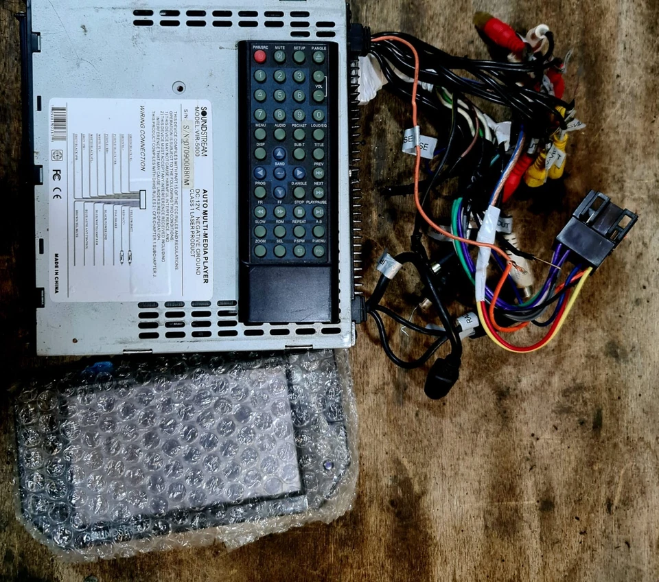 Autoradio Sound Stream 1 Din touchscreen + telecomando Funzionante - Immagine 3 di 4