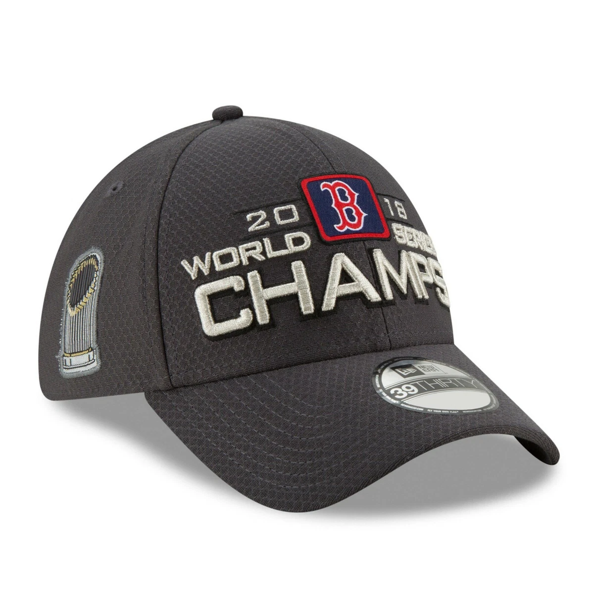 New Era Boston Red Sox 2018 World Series Champs 39Thirty Hat MLB