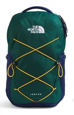 THE NORTH FACE Jester Everyday Laptop Backpack, Hunter Green/Eagle Blue