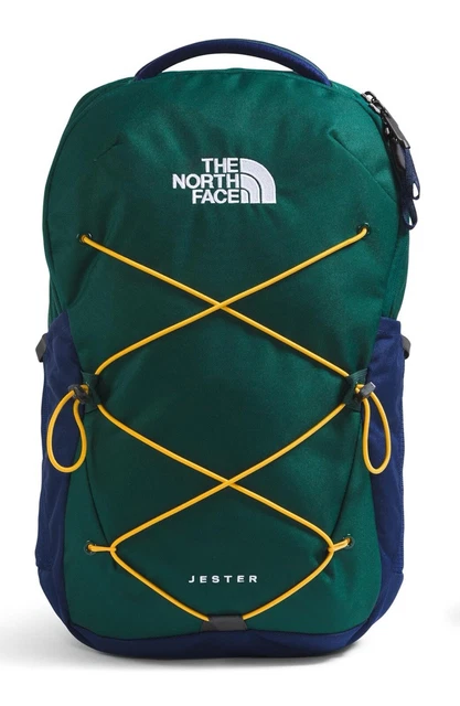 THE NORTH FACE Jester Everyday Laptop Backpack, Hunter Green/Eagle Blue