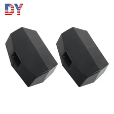 2 Pieces Black Hood Bumper Support Fit for Peterbilt 579 Kenworth T880 T680